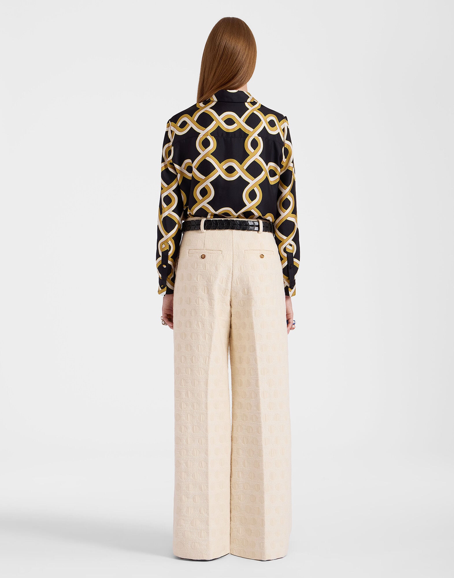 Loose Pants La DoubleJ: Creamy TRO0113JCQ076