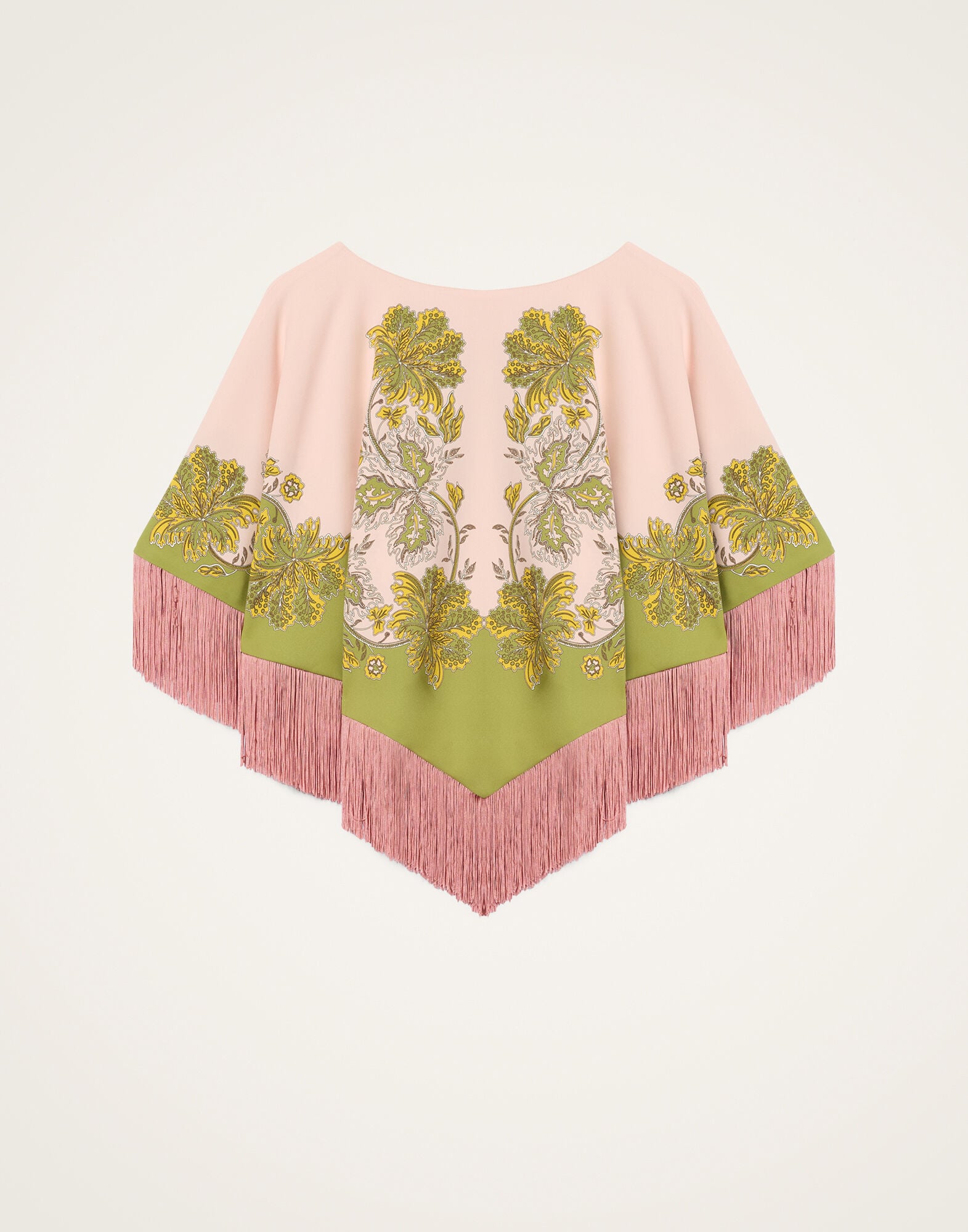 Mini Poncho La DoubleJ: Swathe Placée Pink Mini Poncho La DoubleJ: Swathe Placée Pink SCA0077VIS011