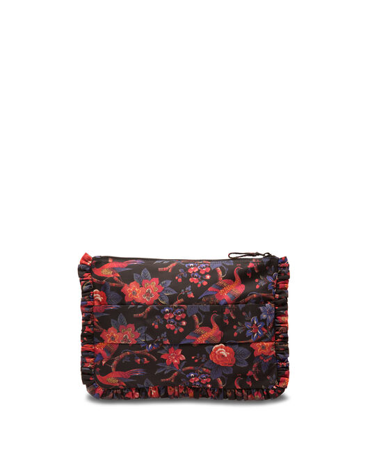 Hand Pochette LaDoubleJ: Pavone Nero BAG0002NYL001