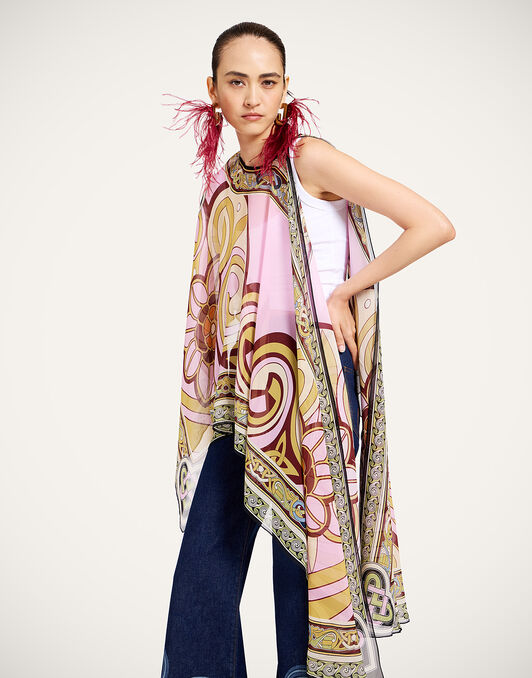 Maria Cape La DoubleJ: Kells Placée Pink Maria Cape La DoubleJ: Kells Placée Pink SCA0092SIL014