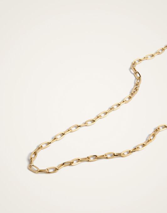 Dainty Chain La DoubleJ: 24k Gold Plate Dainty Chain La DoubleJ: 24k Gold Plate NEC0038BRA003