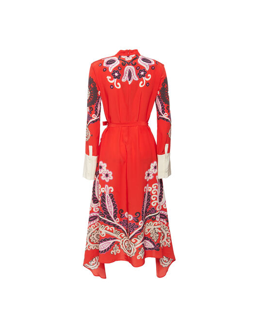 Le Marais Dress La DoubleJ: Folky Hearts Red Placée Le Marais Dress La DoubleJ: Folky Hearts Red Placée DRE0416CRE002