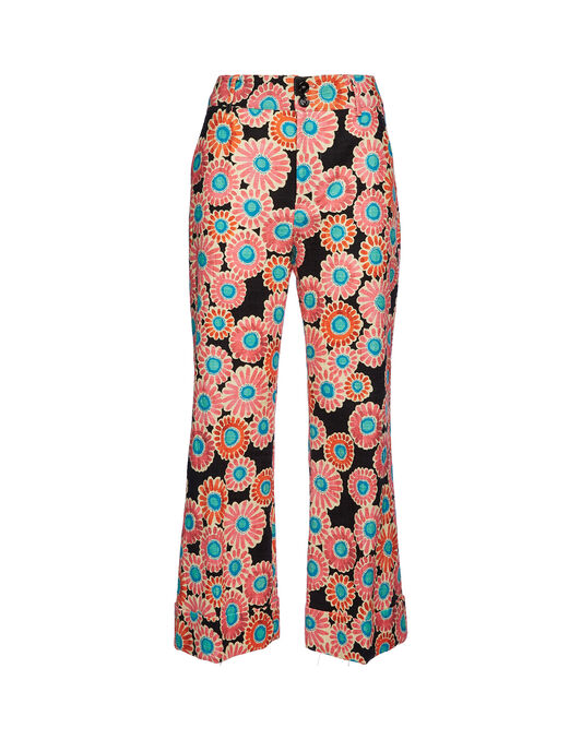 Hendrix Pants La DoubleJ: Crazy Daisy Black Hendrix Pants La DoubleJ: Crazy Daisy Black TRO0014COT005