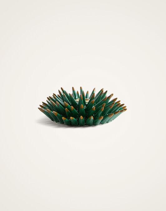 Spine Candle Holder La DoubleJ: Solid Forest Green Spine Candle Holder La DoubleJ: Solid Forest Green OTC0008CER004