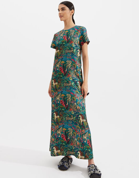 Swing Dress La DoubleJ: Giungla Swing Dress La DoubleJ: Giungla DRE0001SIL001