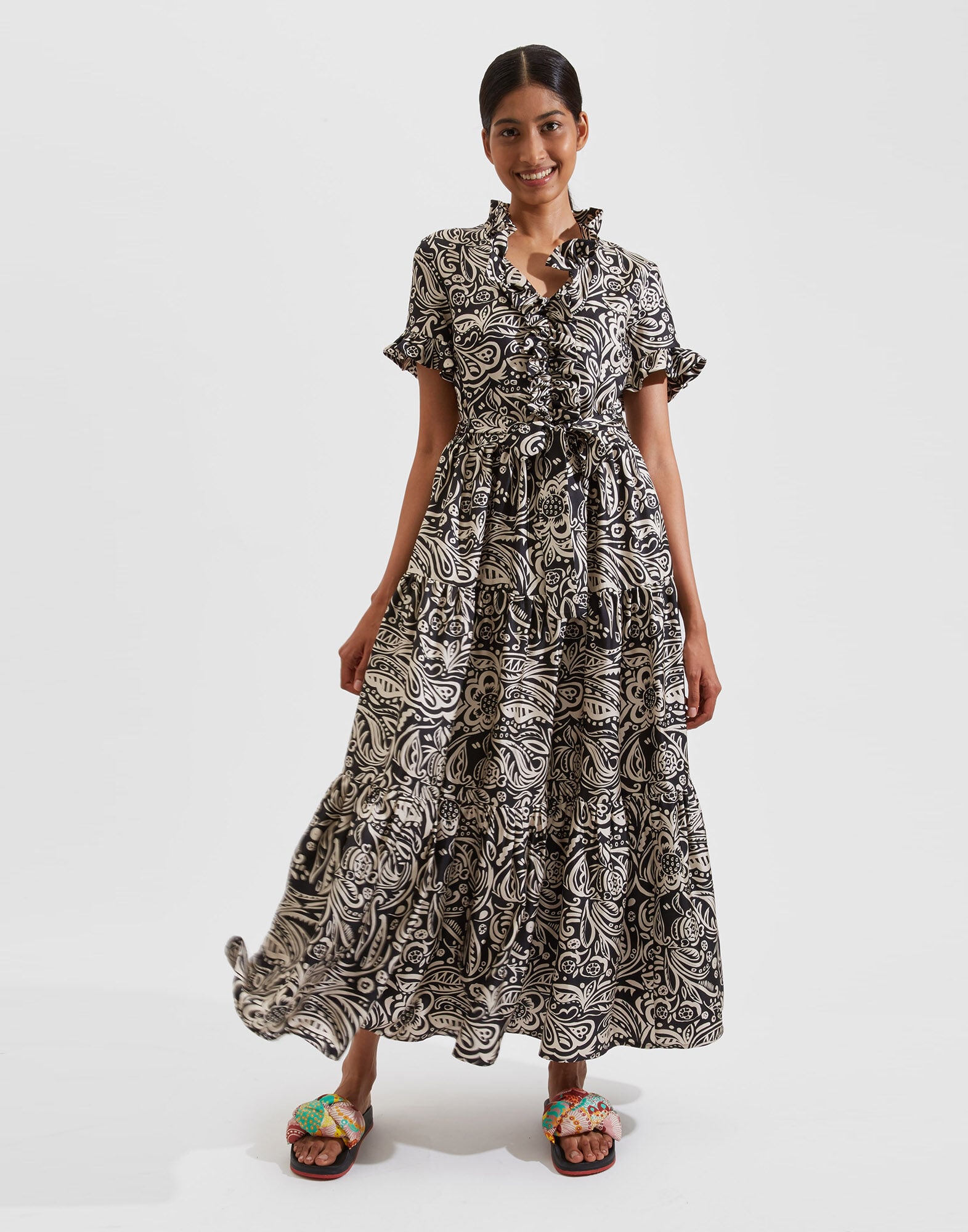 Long And Sassy Dress La DoubleJ: Fauve Long And Sassy Dress La DoubleJ: Fauve DRE0017SIL001