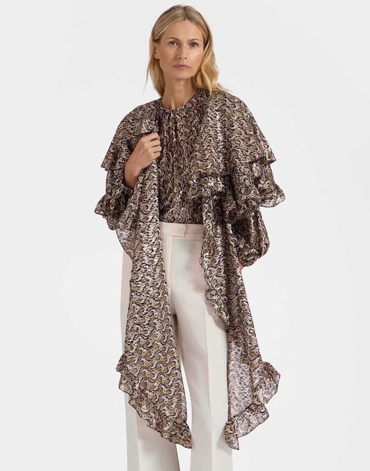 Ball Drop Mini Cape La DoubleJ: Jive Pink Ball Drop Mini Cape La DoubleJ: Jive Pink SCA0056FCP006