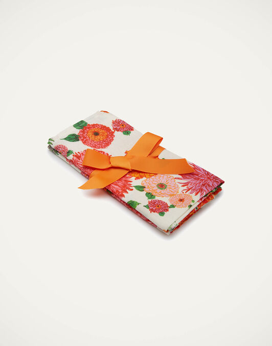 Large Napkins Set Of 2 La DoubleJ: Bright Blooms Small Large Napkins Set Of 2 La DoubleJ: Bright Blooms Small NAP0006LIN005
