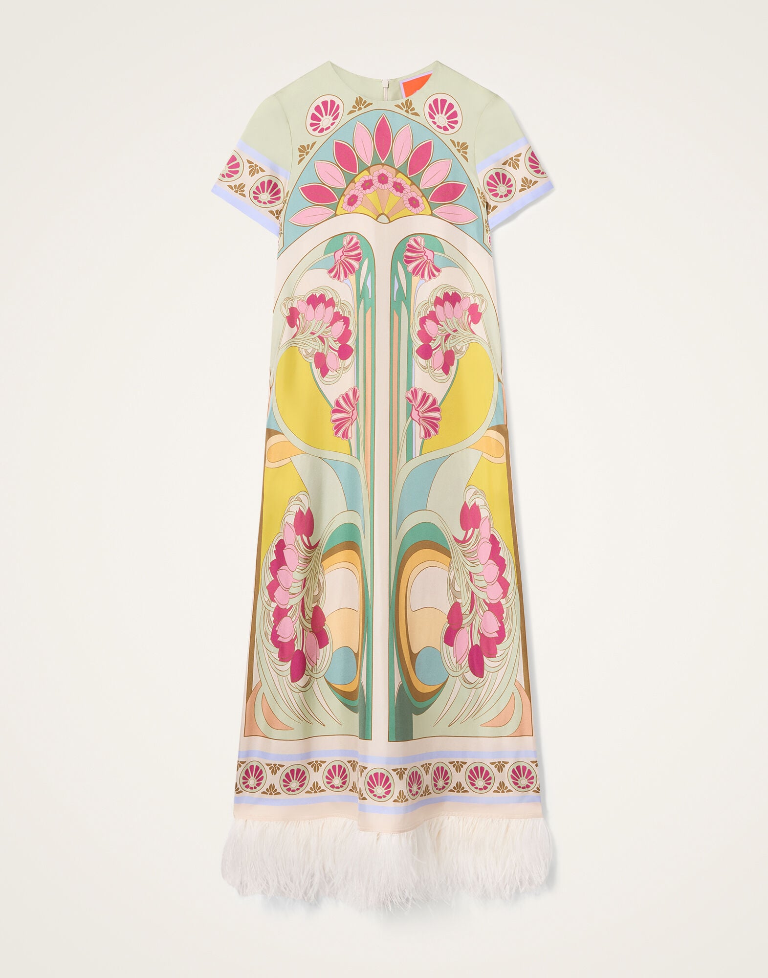 Swing Dress La DoubleJ: Tulip Placée Green Swing Dress La DoubleJ: Tulip Placée Green DRE0864SIL026