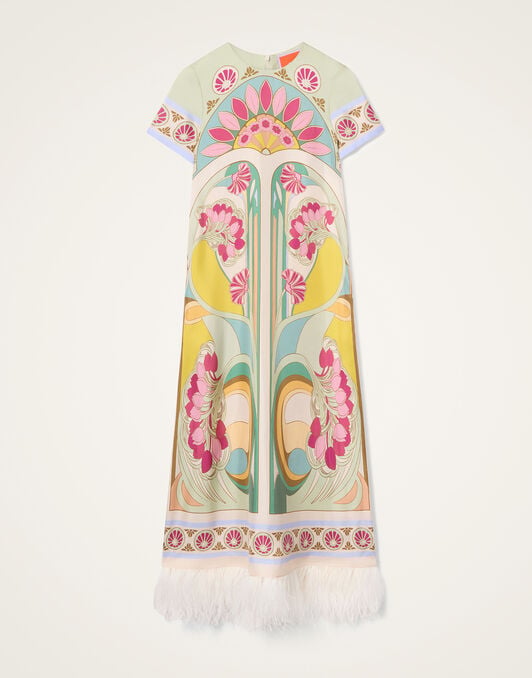 Swing Dress La DoubleJ: Tulip Placée Green Swing Dress La DoubleJ: Tulip Placée Green DRE0864SIL026