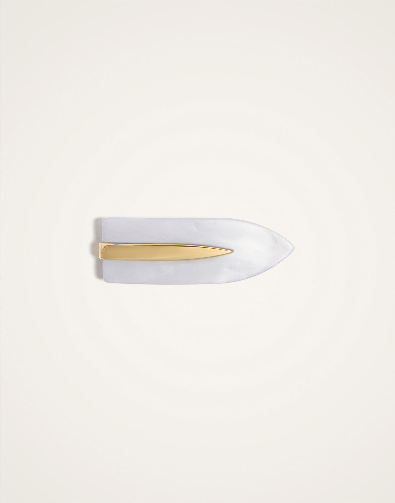 Salon Clip La DoubleJ: Solid White Salon Clip La DoubleJ: Solid White CLI0002POL008