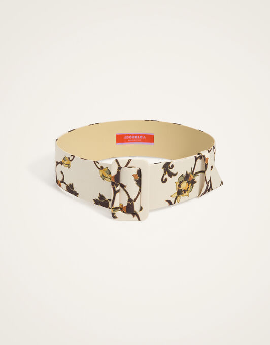 Medium Belt La DoubleJ: Buttercup Micro White BEL0007FOD001