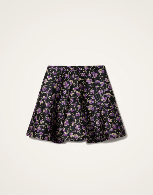 Mini Dolce Vita Skirt La DoubleJ: Honeysuckle Black Mini Dolce Vita Skirt La DoubleJ: Honeysuckle Black SKI0161JCQ128