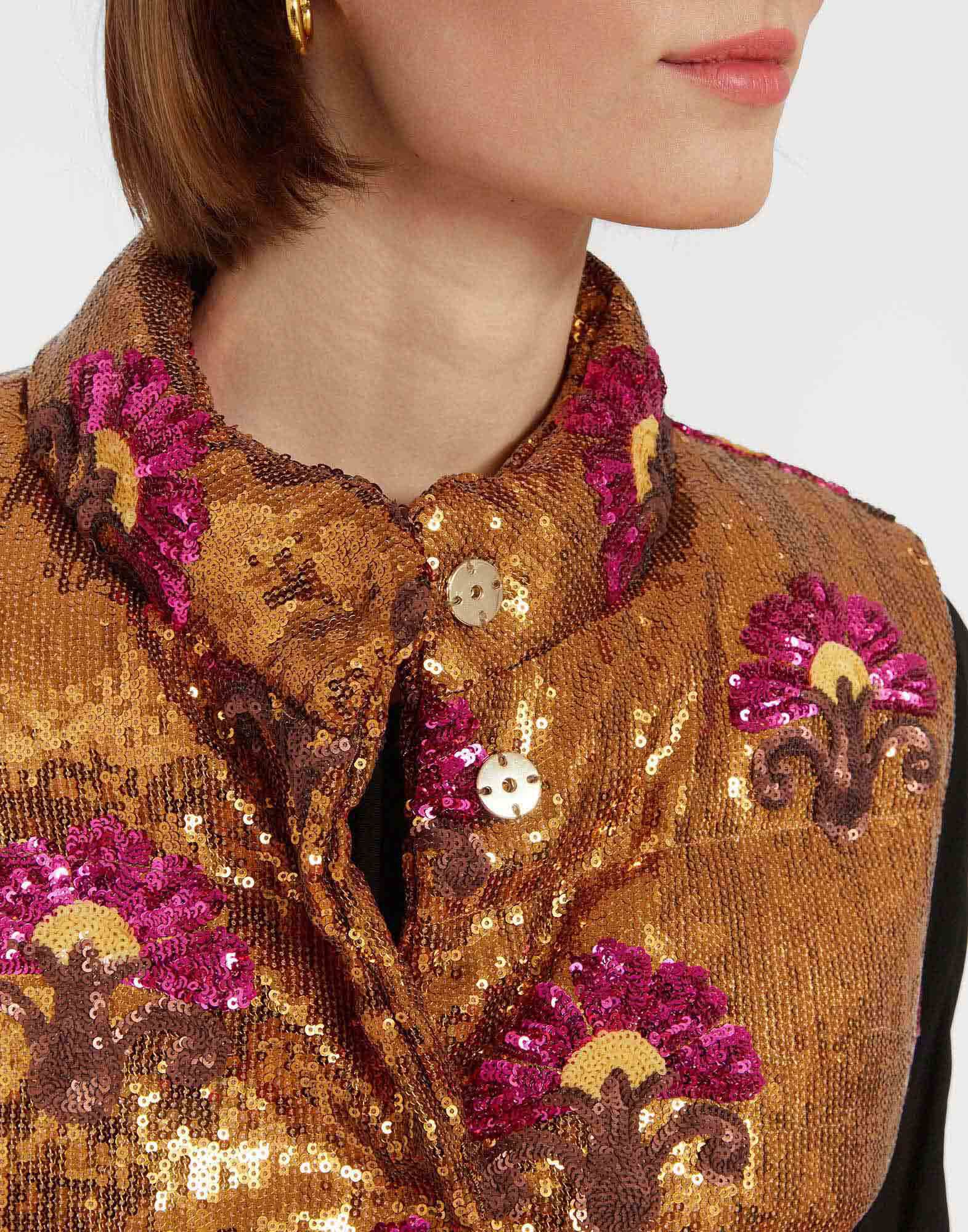 Bonbon Puffer Vest La DoubleJ: Bronze Bonbon Puffer Vest La DoubleJ: Bronze DOW0012PAI005