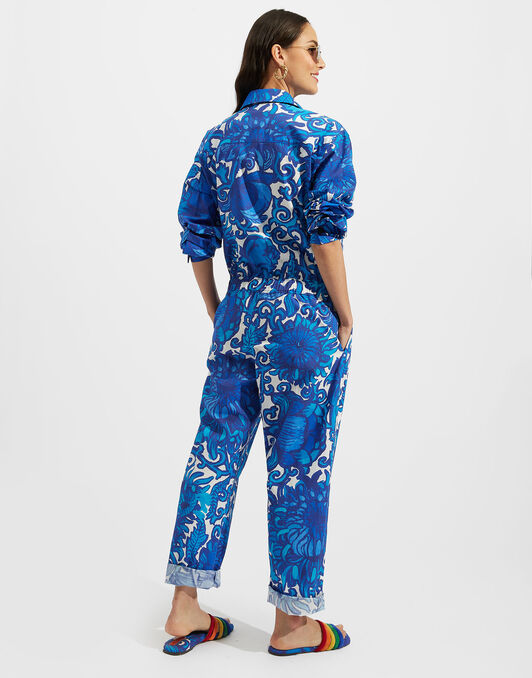 Aviator Jumpsuit La DoubleJ: Anemone Aviator Jumpsuit La DoubleJ: Anemone DRE0489COT039