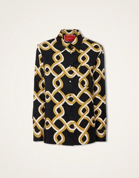 Boy Shirt La DoubleJ: Tackle Black SHI0001SIL001