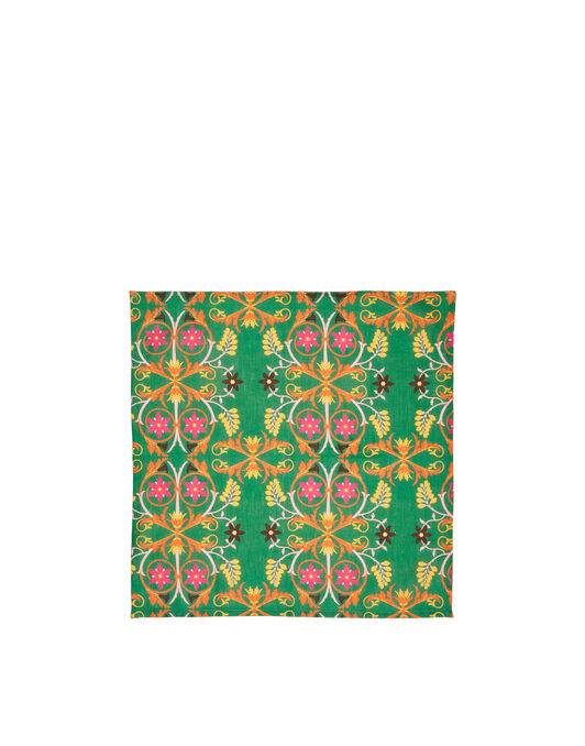 Dinner Napkins Set of 6 La DoubleJ: Stella Alpina Verde Dinner Napkins Set of 6 La DoubleJ Editions: Stella Alpina Verde NAP0002LIN001