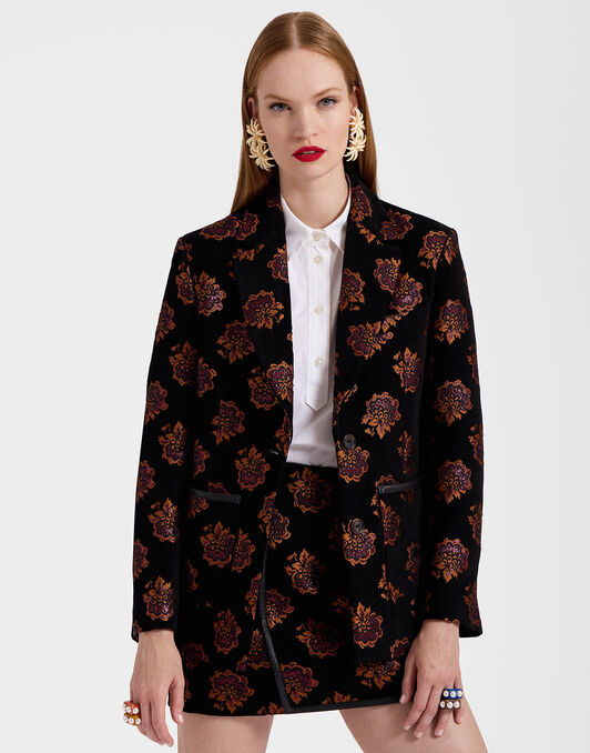 Kelly Jacket La DoubleJ: Rosette Black Kelly Jacket La DoubleJ: Rosette Black JAC0107JCQ086