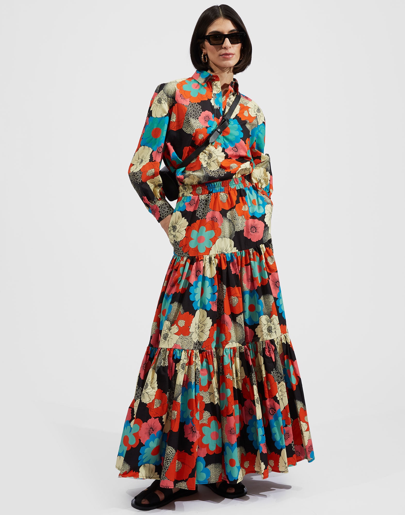 Big Skirt La DoubleJ: Ice Poppy SKI0001COT001