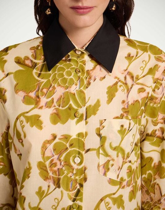 Boy Shirt La DoubleJ: Oasis Green Boy Shirt La DoubleJ: Oasis Green SHI0001SIL001