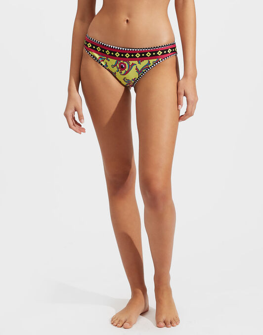 Bikini Brief La DoubleJ: Cartwheel Giallo Bikini Brief LaDoubleJ: Cartwheel Giallo SWI0033LYC003