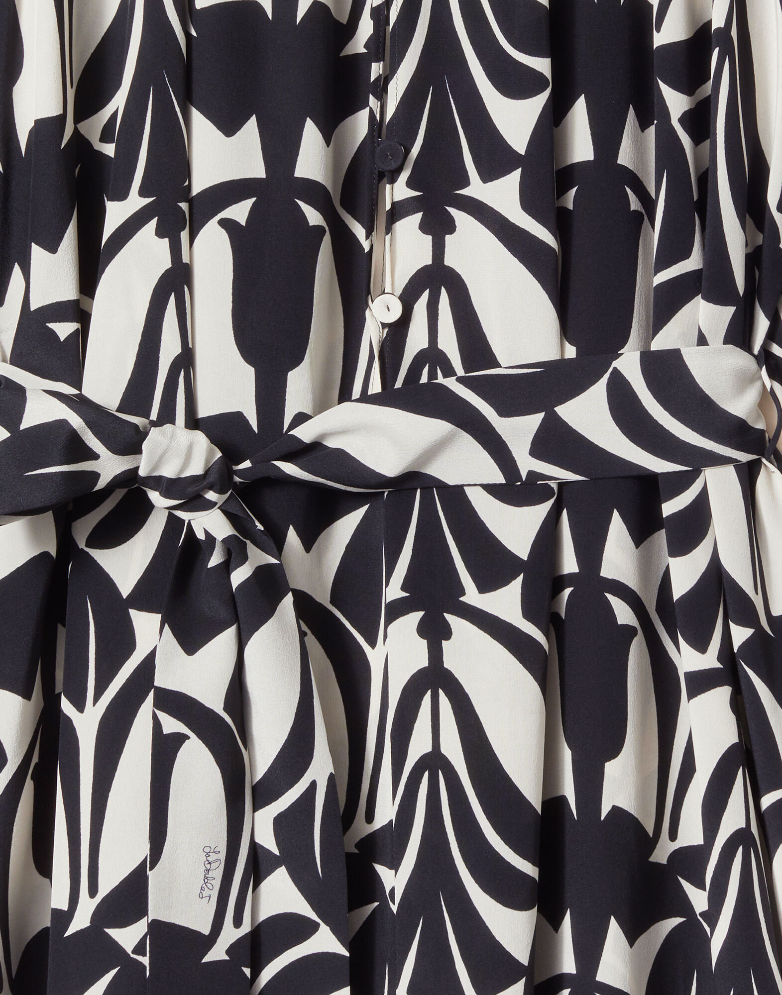 Cerere Shirt Dress La DoubleJ: Papyrus Black & White DRE0818CRE001