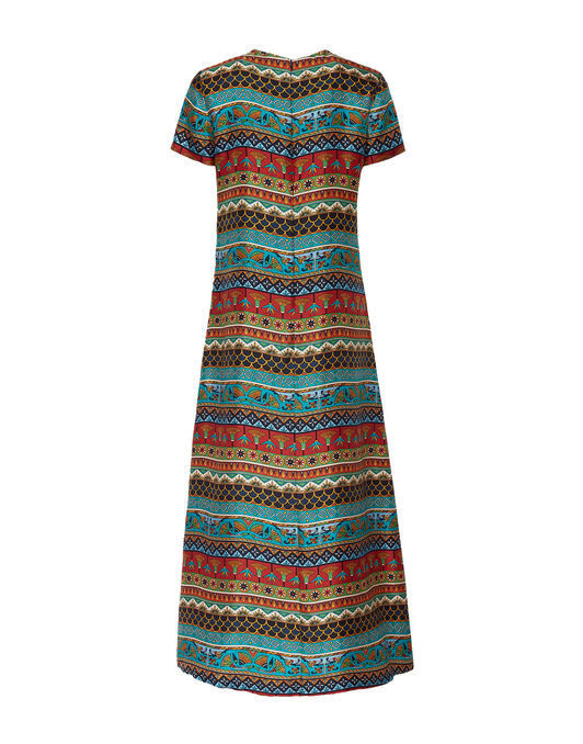 Swing Dress La DoubleJ: Giza Turquoise Swing Dress La DoubleJ: Giza Turquoise DRE0001SIL001