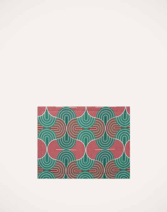 Placemat Set Of 2 La DoubleJ: Slinky Verde Placemat Set Of 2 La DoubleJ: Slinky Verde TBM0001LIN005