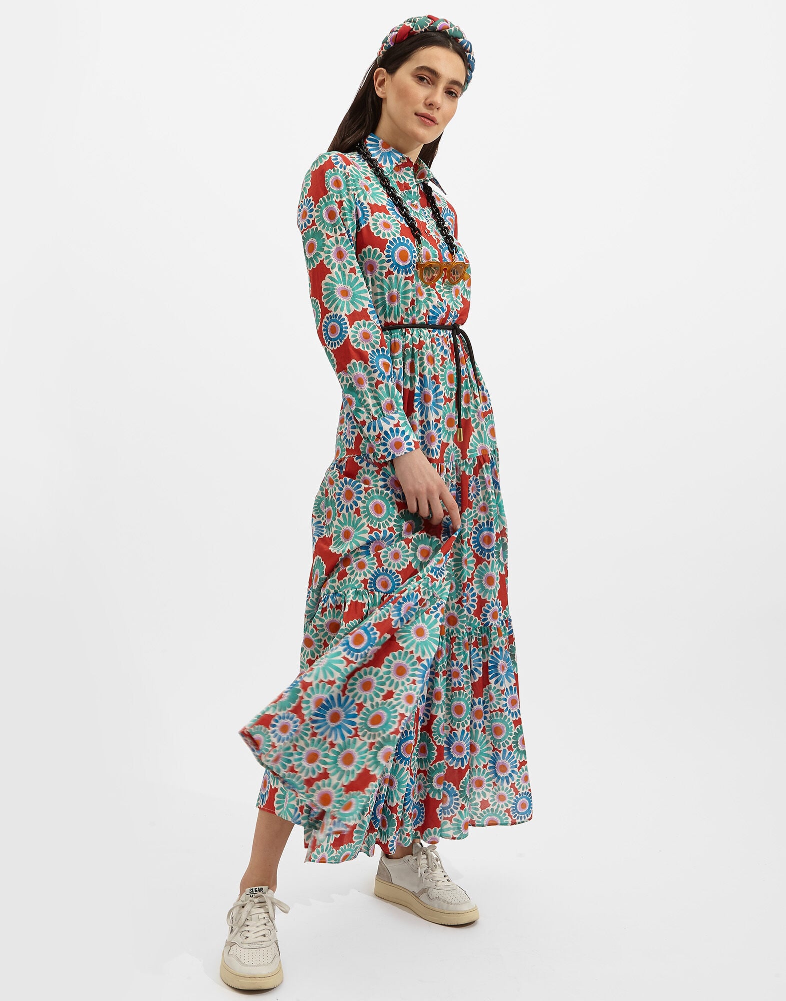 Bellini Dress La DoubleJ: Crazy Daisy Bellini Dress La DoubleJ: Crazy Daisy DRE0016COT003