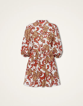 Mini Portofino Dress La DoubleJ: Reef White DRE0751EMB031