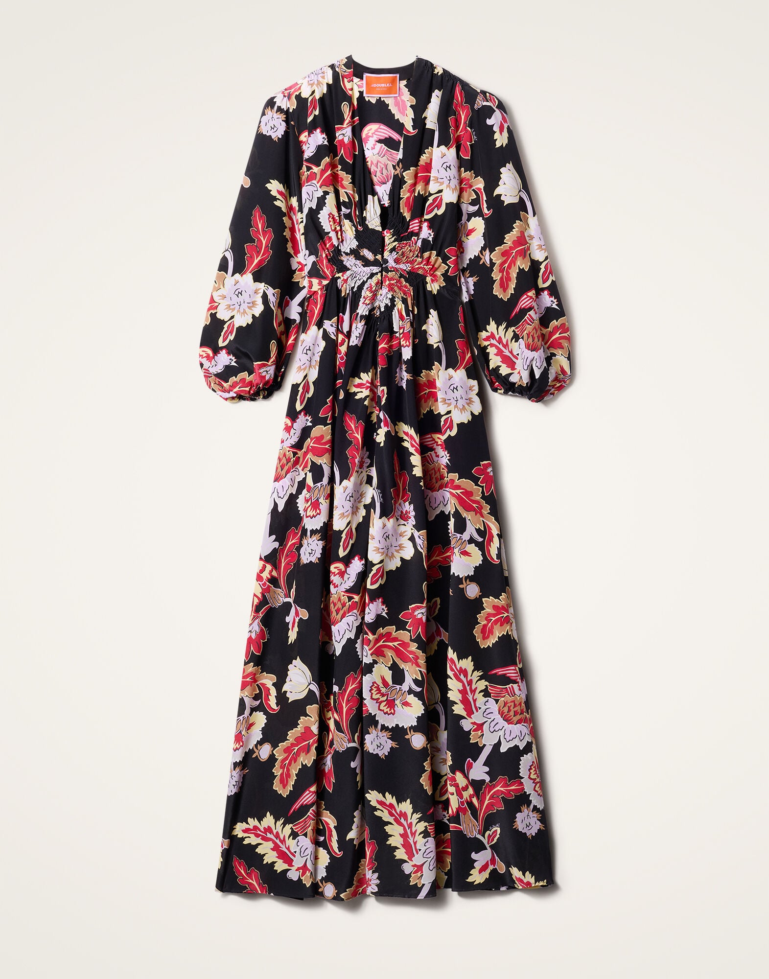 Long Camerino Dress La DoubleJ: Lark Black Long Camerino Dress La DoubleJ: Lark Black DRE0720CRE002