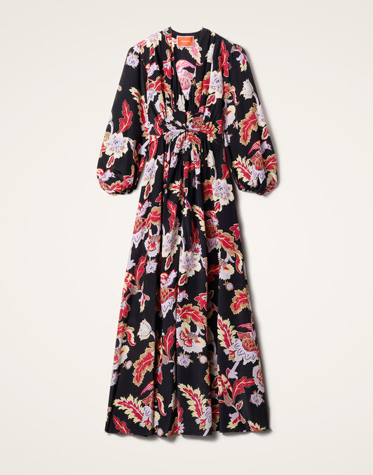 Long Camerino Dress La DoubleJ: Lark Black Long Camerino Dress La DoubleJ: Lark Black DRE0720CRE002