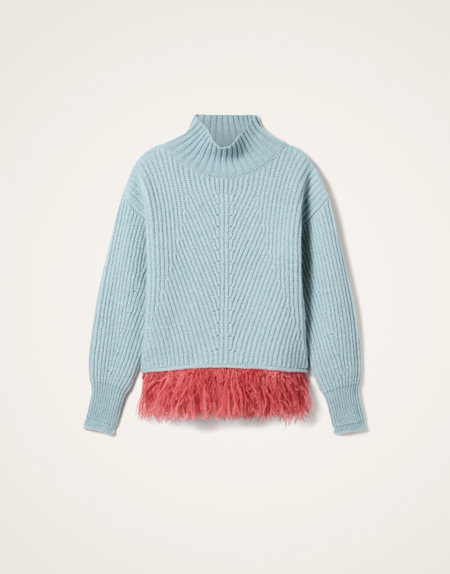High Kick Sweater La DoubleJ: Powder Blue High Kick Sweater La DoubleJ: Powder Blue PUL0174KNI098