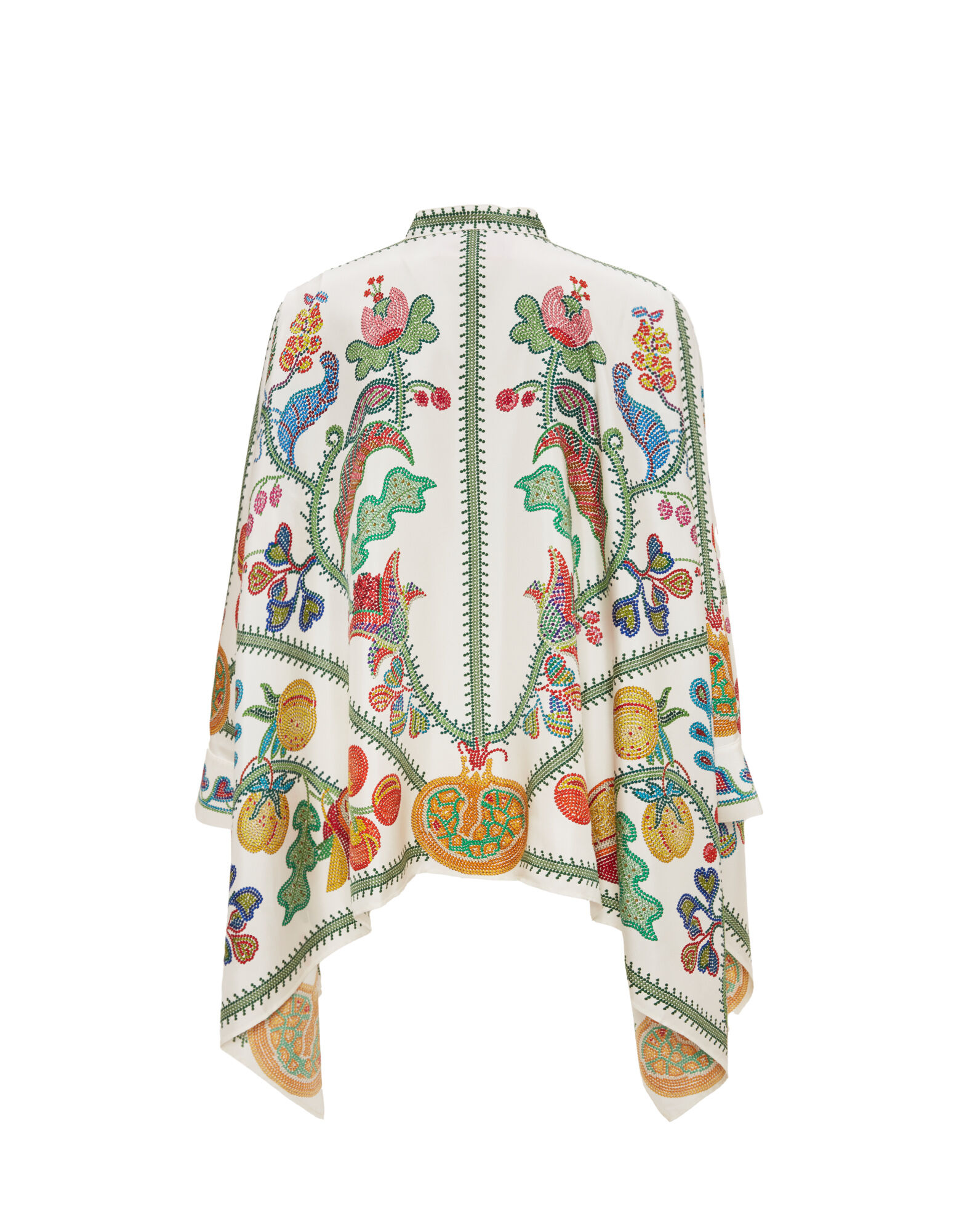 Foulard Shirt La DoubleJ: Grenadilla Placée Off White Foulard Shirt La DoubleJ: Grenadilla Placée Off White SHI0167LAC008