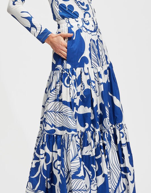 Big Skirt La DoubleJ: Marea Blu Big Skirt LaDoubleJ: Marea Blu SKI0001COT020