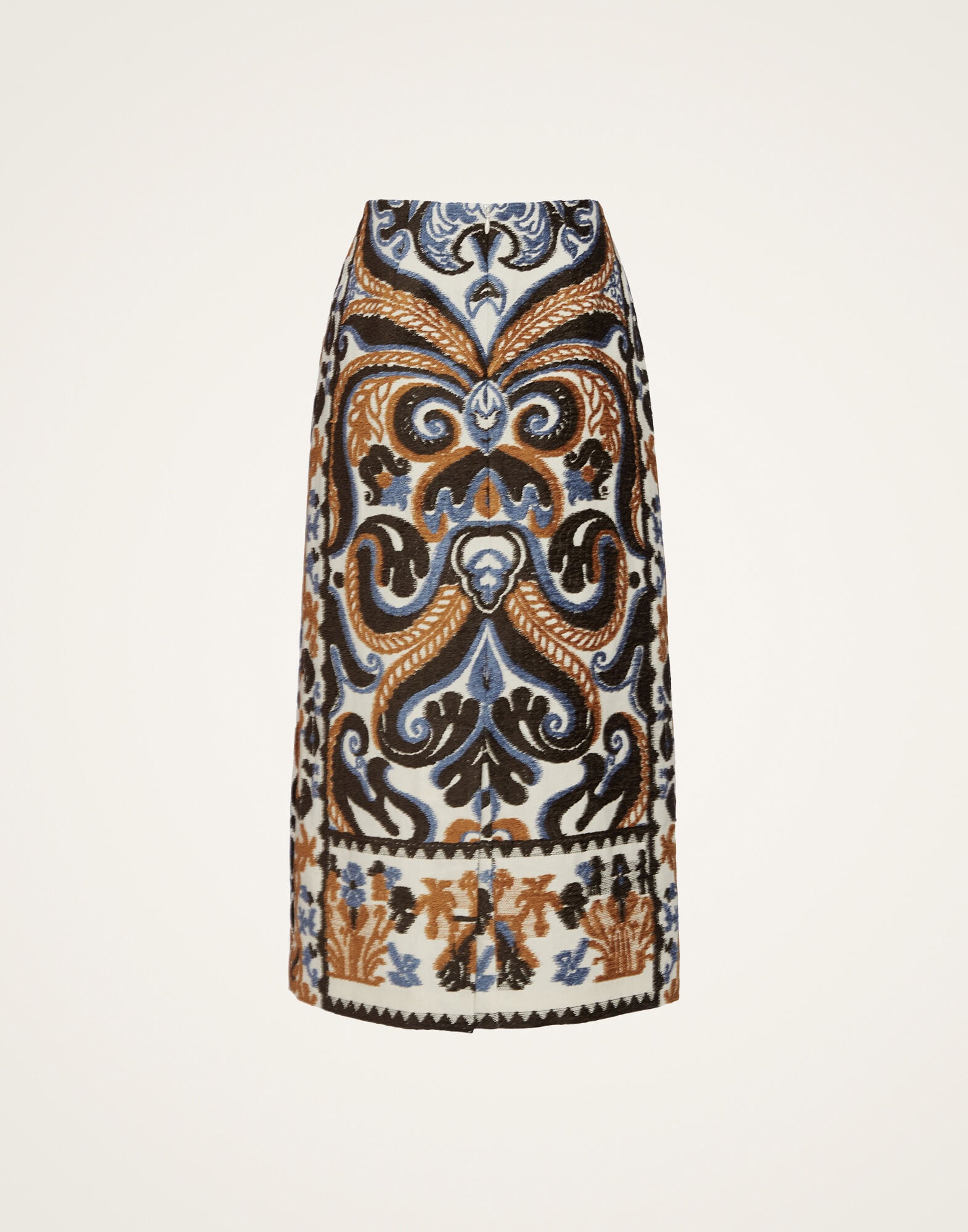 Pencil Skirt La DoubleJ: Corsini Cream SKI0011JCQ091
