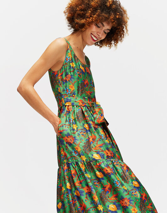 Pellicano Dinner Dress LaDoubleJ: Pavone Verde streetstyle_9