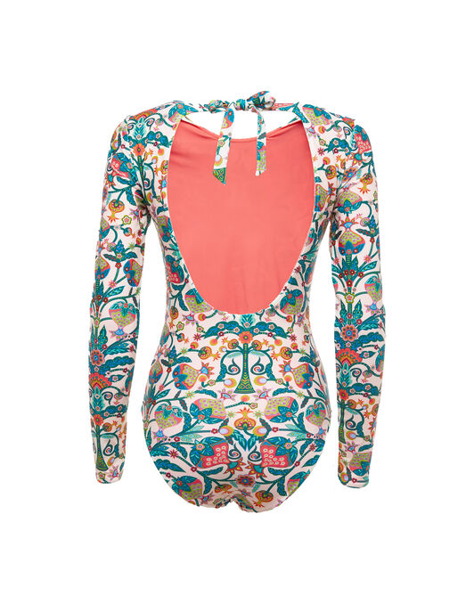 Surf Suit LaDoubleJ: Tree Of Life Bianco SWI0001LYC001