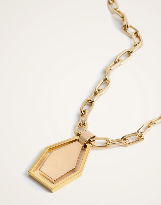 Swinging Portal Necklace La DoubleJ: 24k Gold Plate Swinging Portal Necklace La DoubleJ: 24k Gold Plate NEC0022BRA003