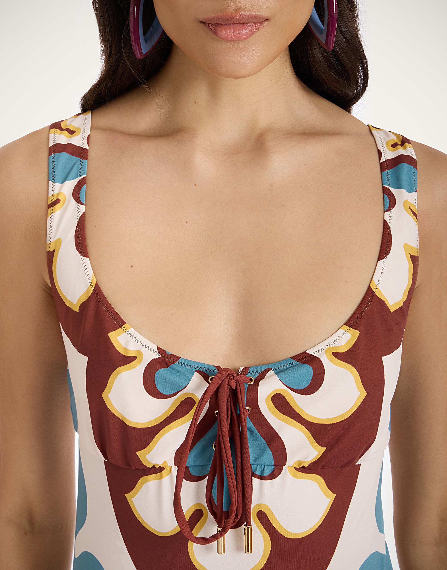 Sunset Suit Sleeveless La DoubleJ: Palazzo Placée Chocolate Sunset Suit Sleeveless La DoubleJ: Palazzo Placée Chocolate SWI0059LYC006
