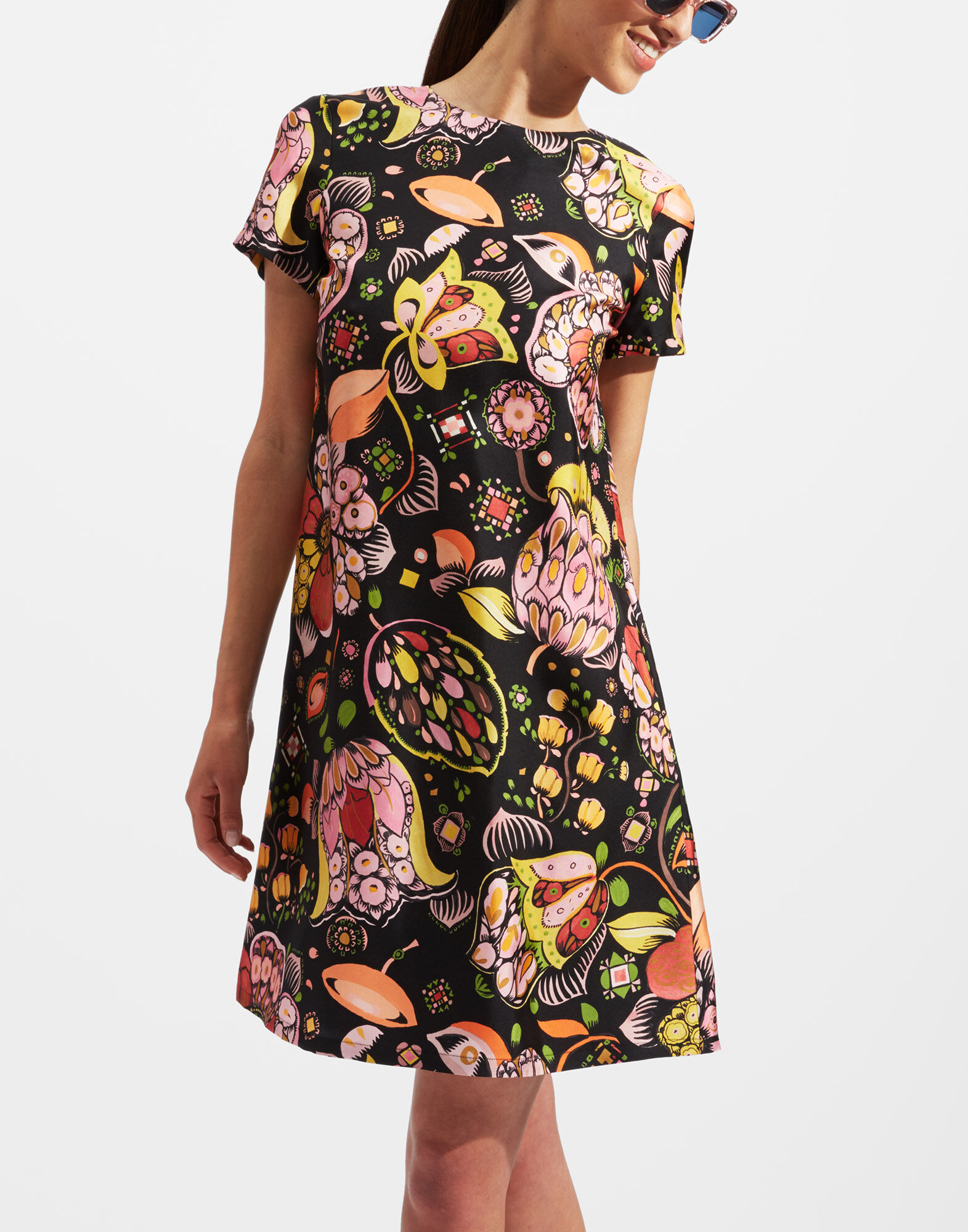 Mini Swing Dress La DoubleJ: Eden Mini Swing Dress La DoubleJ: Eden DRE0963SIL006