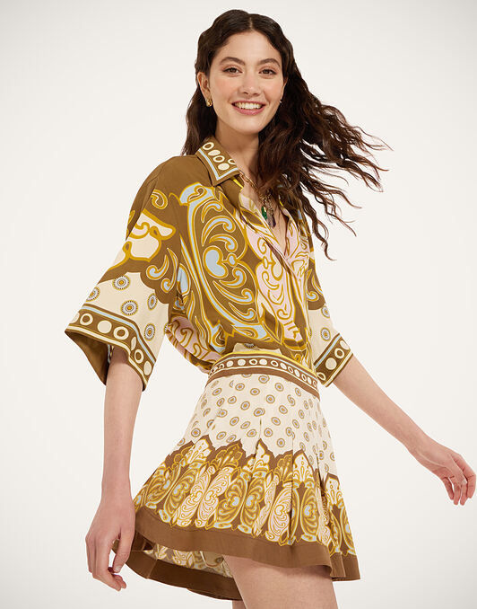 Club Skort La DoubleJ: Cocoon Placée Brown Club Skort La DoubleJ: Cocoon Placée Brown TRO0209VIS032