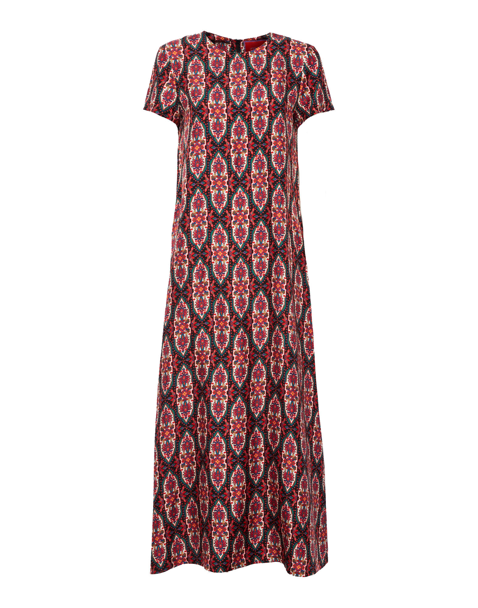 Swing Dress La DoubleJ: Pink Tapestry Swing Dress La DoubleJ: Pink Tapestry DRE0001SIL001