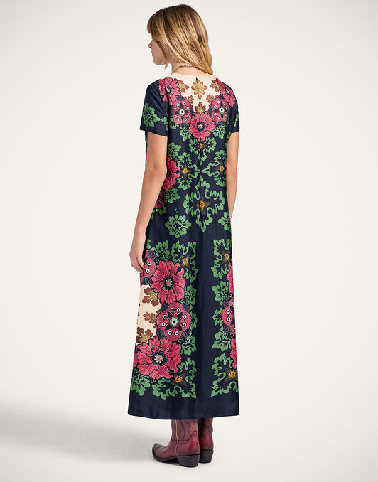 Swing Dress La DoubleJ: Bounty Placée Red DRE0128SIL026