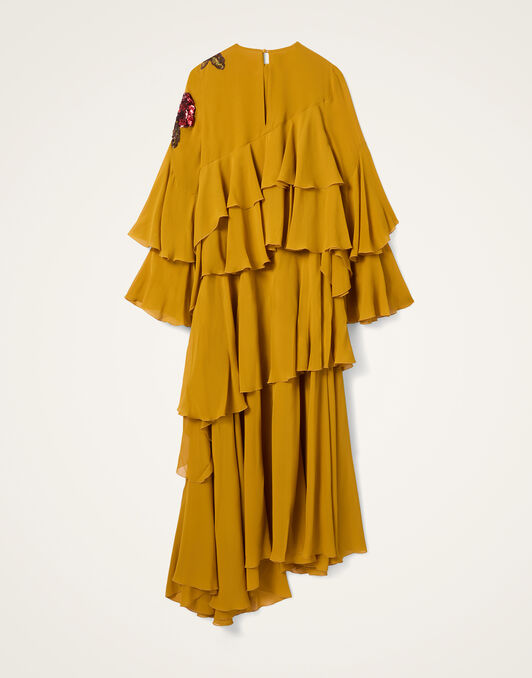 Naiad Dress La DoubleJ: Solid Dark Yellow DRE1012SIL025