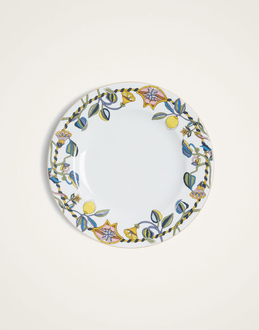 Dinner Plates Set Of 2 La DoubleJ: Borboni White Dinner Plates Set Of 2 La DoubleJ: Borboni White DIN0002CER001
