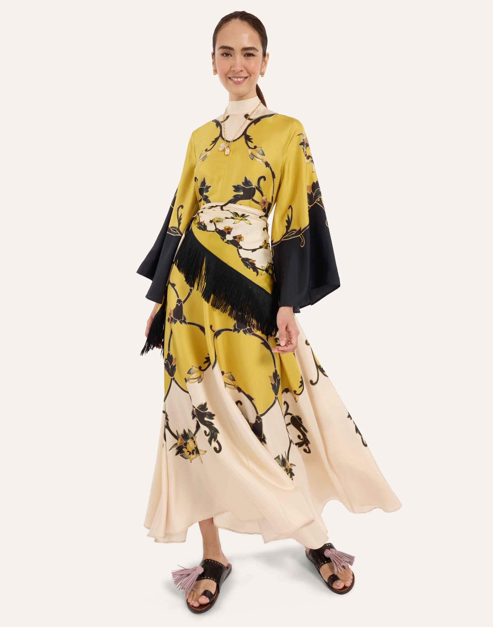 Magnifico Dress La DoubleJ: Buttercup Placée Gold Magnifico Dress La DoubleJ: Buttercup Placée Gold DRE0232SIL001