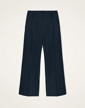 Hendrix Pants La DoubleJ: Solid Midnight Blue TRO0014COT005