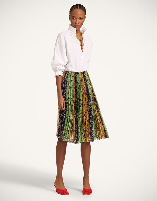 Supremes Skirt La DoubleJ: Honeysuckle Tricolor Placée Yellow Supremes Skirt La DoubleJ: Honeysuckle Tricolor Placée Yellow SKI0074CHF004
