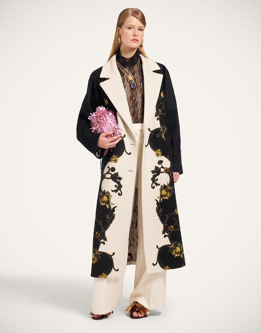 Victoria Coat La DoubleJ: Buttercup Placée Black Victoria Coat La DoubleJ: Buttercup Placée Black JAC0207PLA003